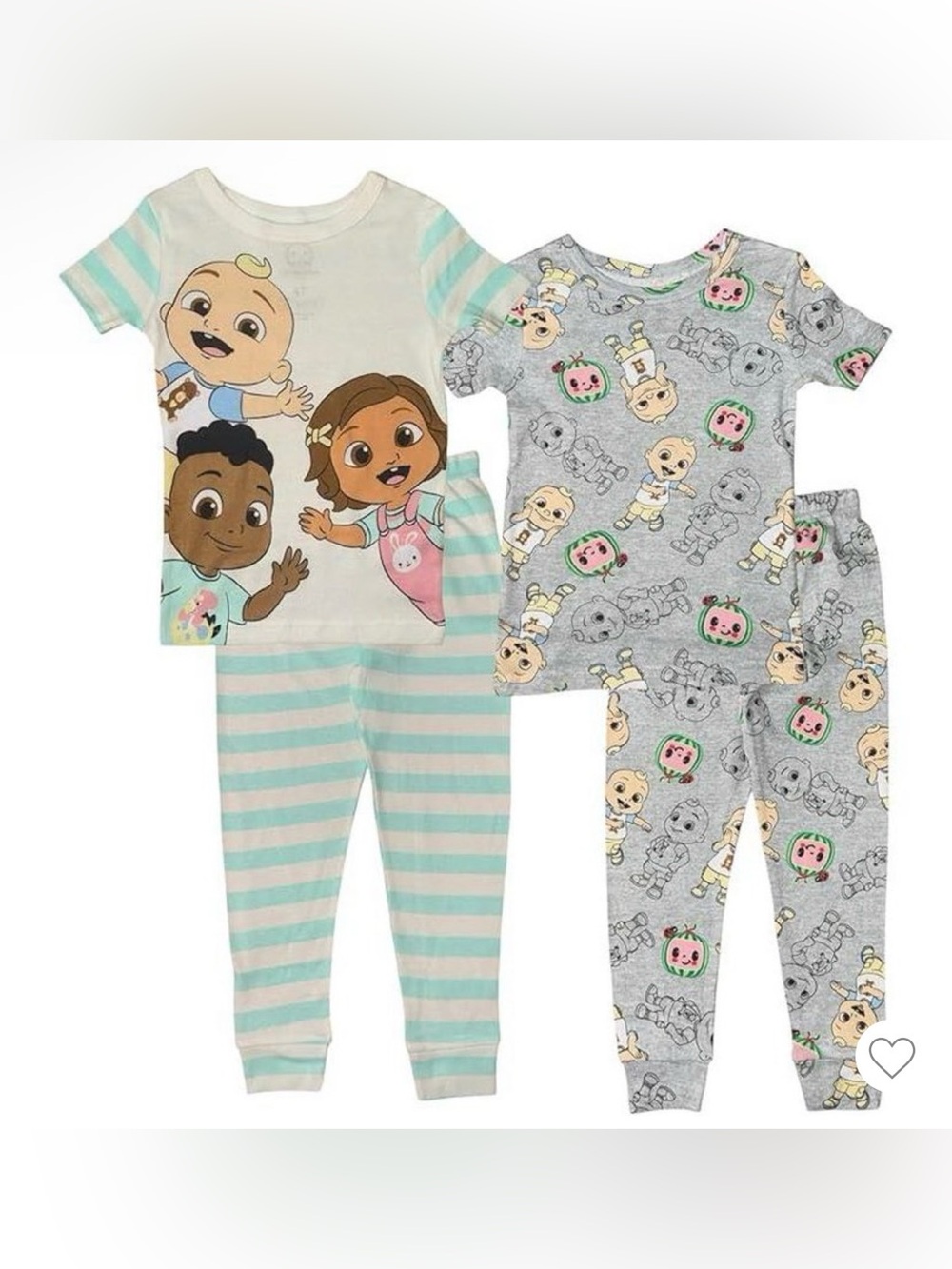 Kids' 2-Pack Cocomelon Pajama Set